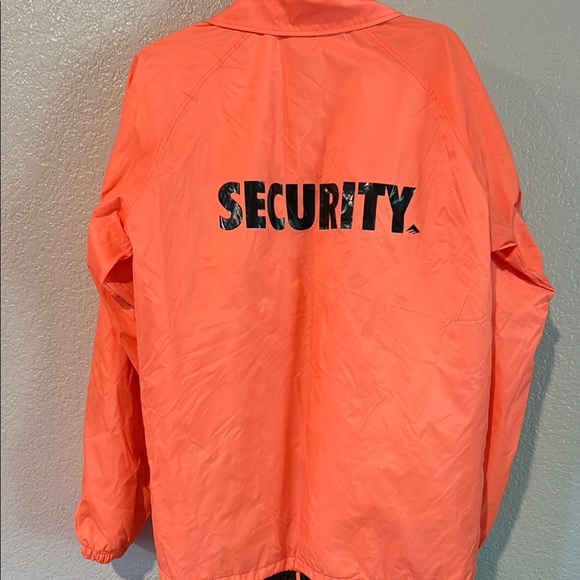 Emerica Orange Windbreaker Jacket Lightweight Casual - Picture 2 of 6